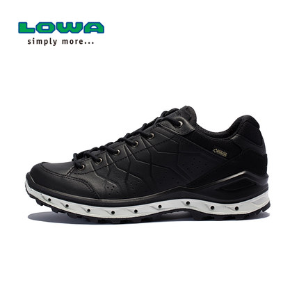 LOWA新品户外休闲鞋防水耐磨AERANO GTX男式低帮鞋 L310657 黑色  80108