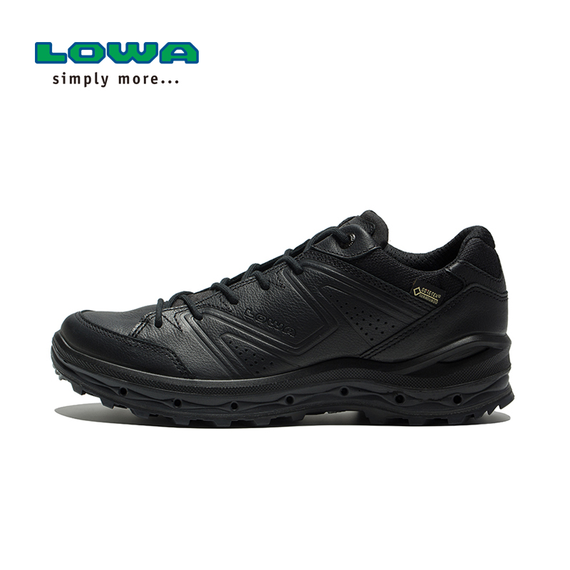 LOWA户外旅行AERANO GTX 女低帮防水耐磨透气正装休闲鞋 L320631 黑色 80176