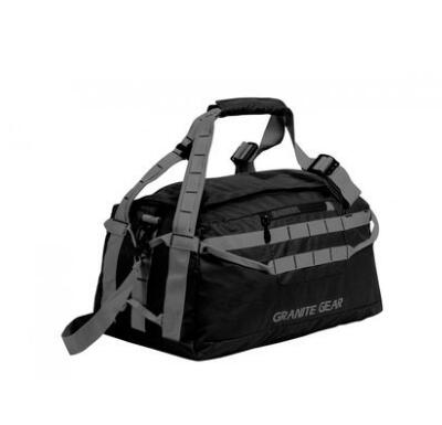GraniteGear花岗岩多功能旅行袋手提健身训练包折叠行李包防泼水 黑色 71552
